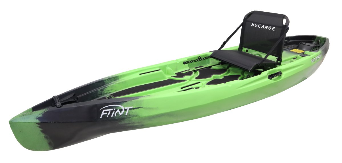 NuCanoe Flint Fishing Kayak- Fusion Seat Tundra