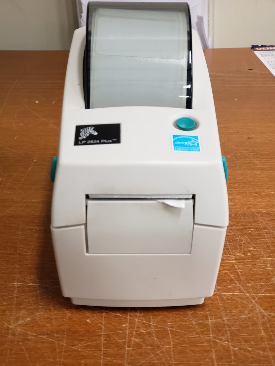 USED*** LP 2824 Plus Direct Thermal Label Printer- With 13 rolls of labels Cedar Creek Outdoor Center