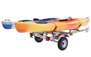 Malone EcoLight™ 2 Kayak Trailer Package (2 V-Racks) - Cedar Creek Outdoor Center