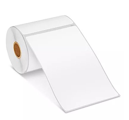 Uline UPS Mini Printer Labels - White Paper, 4 x 6