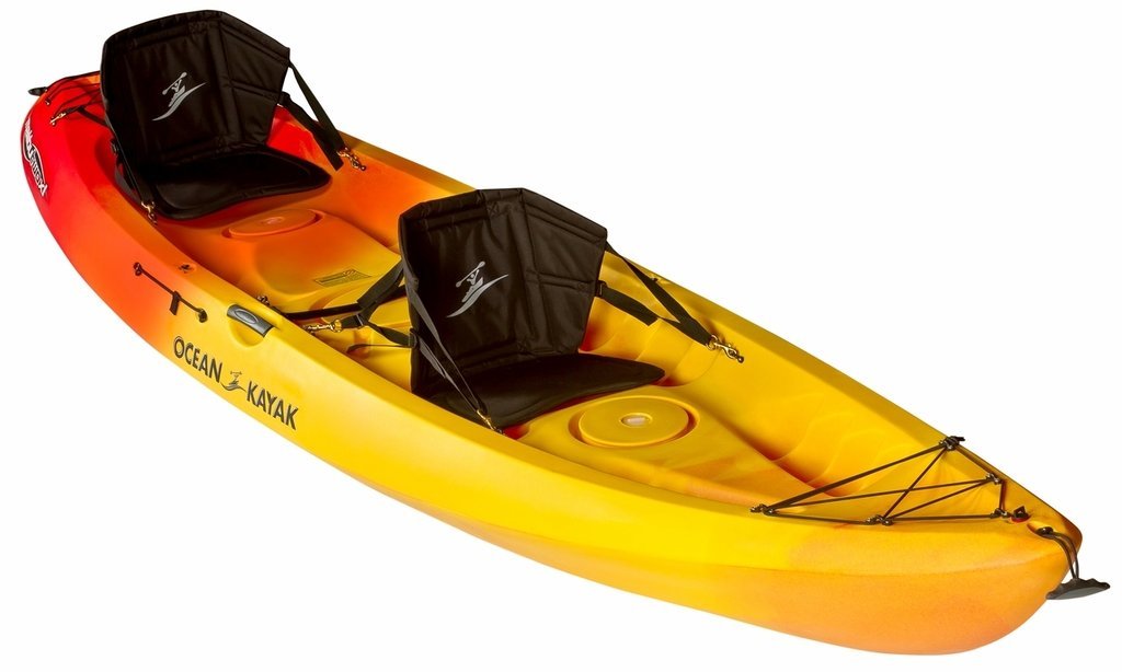 2021 Ocean Kayak Malibu Two XL Tandem Kayak - Sunrise - Cedar Creek Outdoor Center