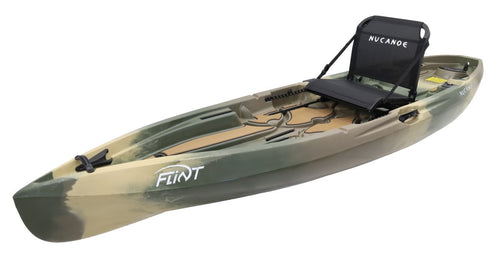 2023 NuCanoe Flint Kayak with Fusion Seat | Recreational Kayak - Cedar Creek Outdoor Center