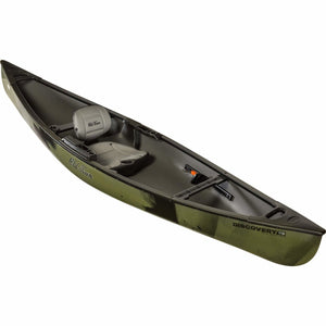 2021 Discovery 119 Solo Sportsman Fishing Canoe - Cedar Creek Outdoor Center