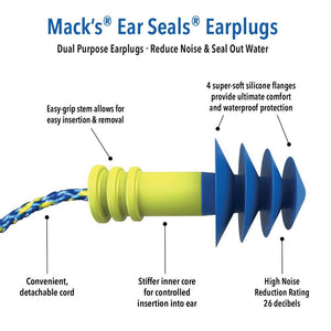 Mack's Ear Plugs ( 50051.01.100 ) - Cedar Creek Outdoor Center