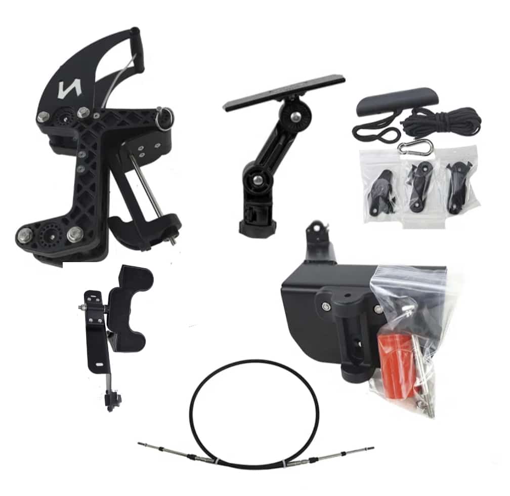 ***OPEN BOX*** NuCanoe QuickConnect Foot Steering Mounting and Control Kit ***CLOSEOUT*** - Cedar Creek Outdoor Center