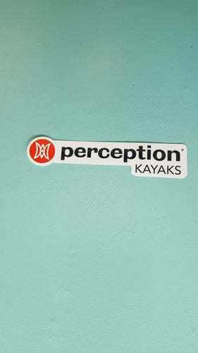 Perception Sticker 6.7in x 1.6 - 1050849 - Cedar Creek Outdoor Center