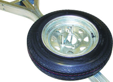 Spare Tire for MicroSport™ Trailer - 12" Galvanized - Includes Lockable Attachment ( MPG465 ) - Cedar Creek Outdoor Center