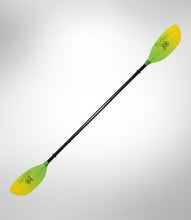 Werner Paddle Shuna Premium High Angle (Carbon Shaft/Fiberglass Blade) - Citrus Yellow - Cedar Creek Outdoor Center