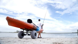 Wilderness Systems Heavy Duty Kayak Cart with Beach Tires - 8070167 - Cedar Creek Outdoor Center