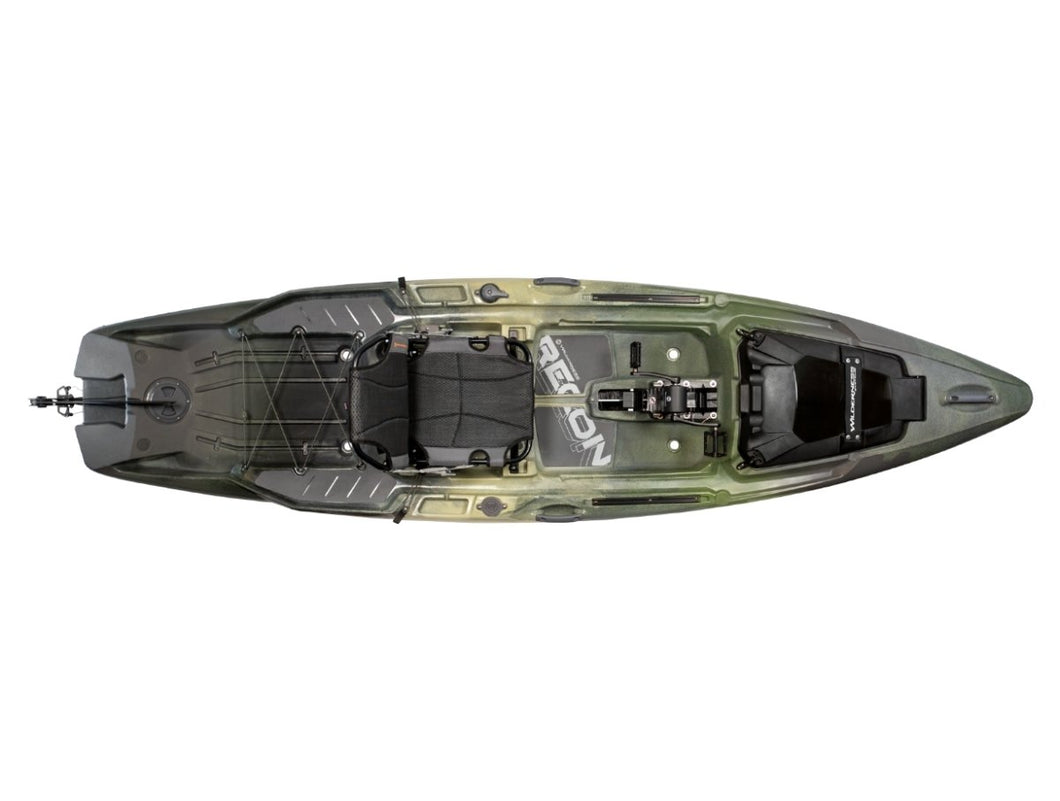 Wilderness Systems Recon HD 120 Pedal Drive Fishing Kayak -Includes Drive - Cedar Creek Outdoor Center