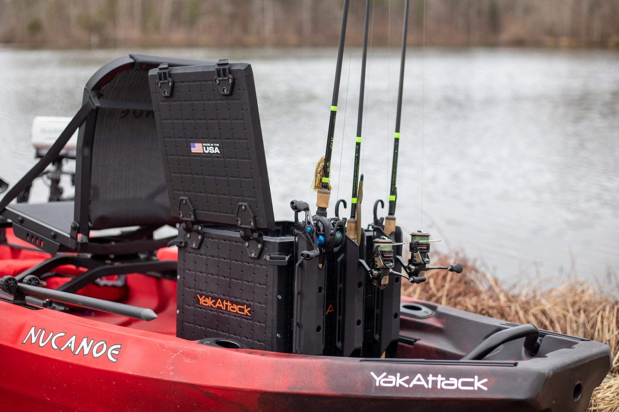YakAttack BlackPak Pro Kayak Fishing Crate - 13 x 13 (BLP-PRO